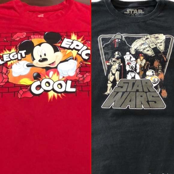 Disney Other - Disney vacation??? 2 T-shirts for the trip.